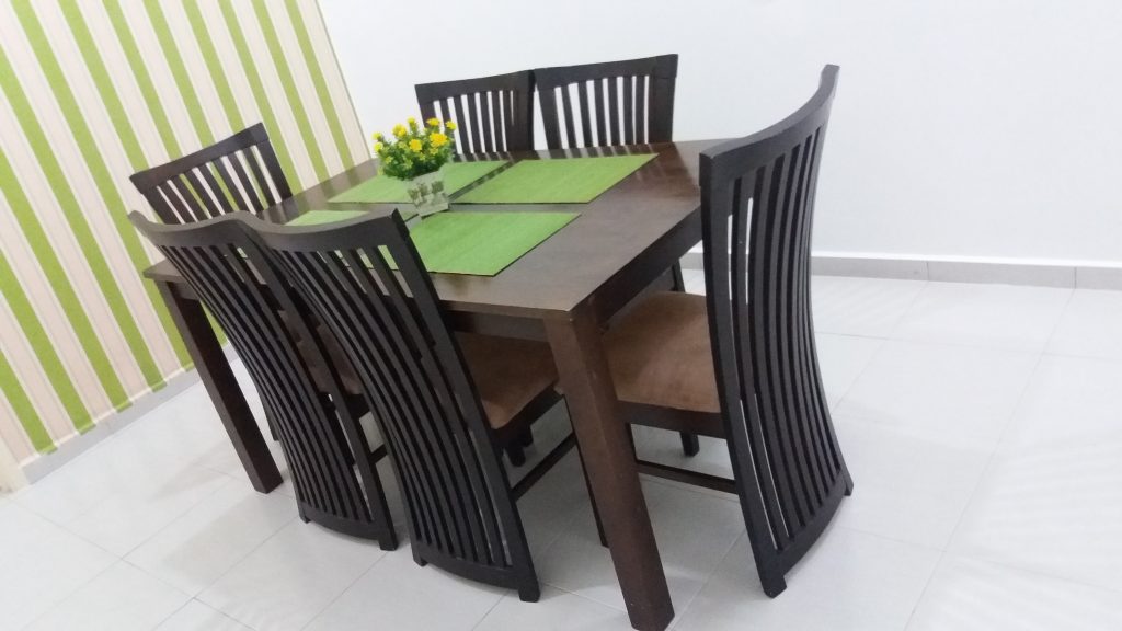 homestay melaka 02 ruang makan ceria